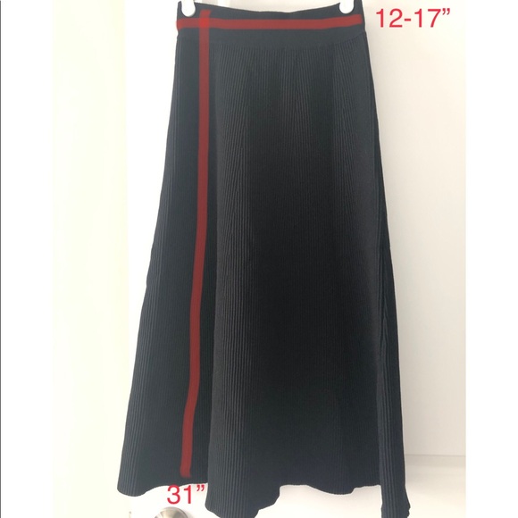 OAK+FORT A-Line Accordion Skirts - Picture 3 of 3